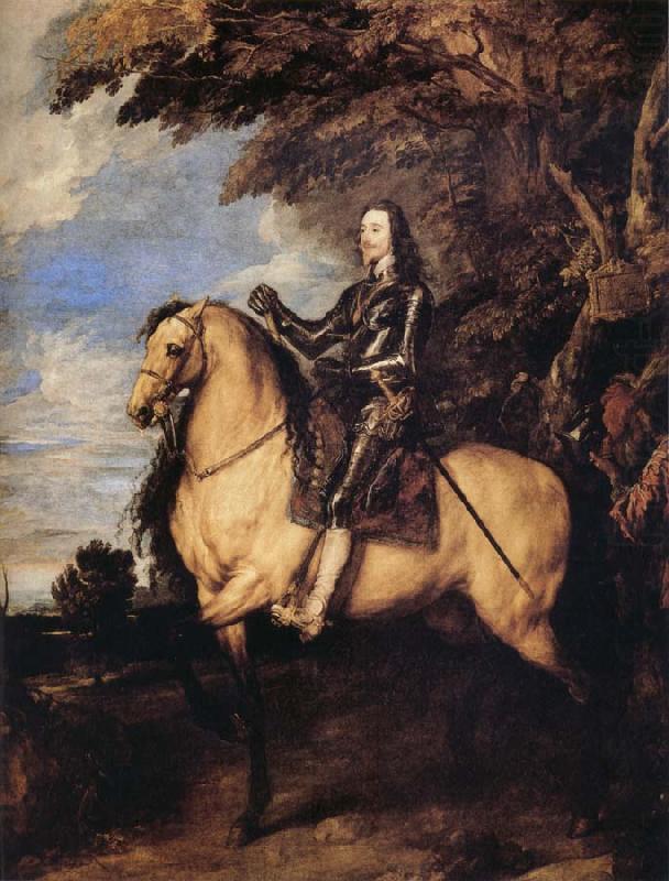 Anthony Van Dyck Equestrain Portrait of Charles I china oil painting image
